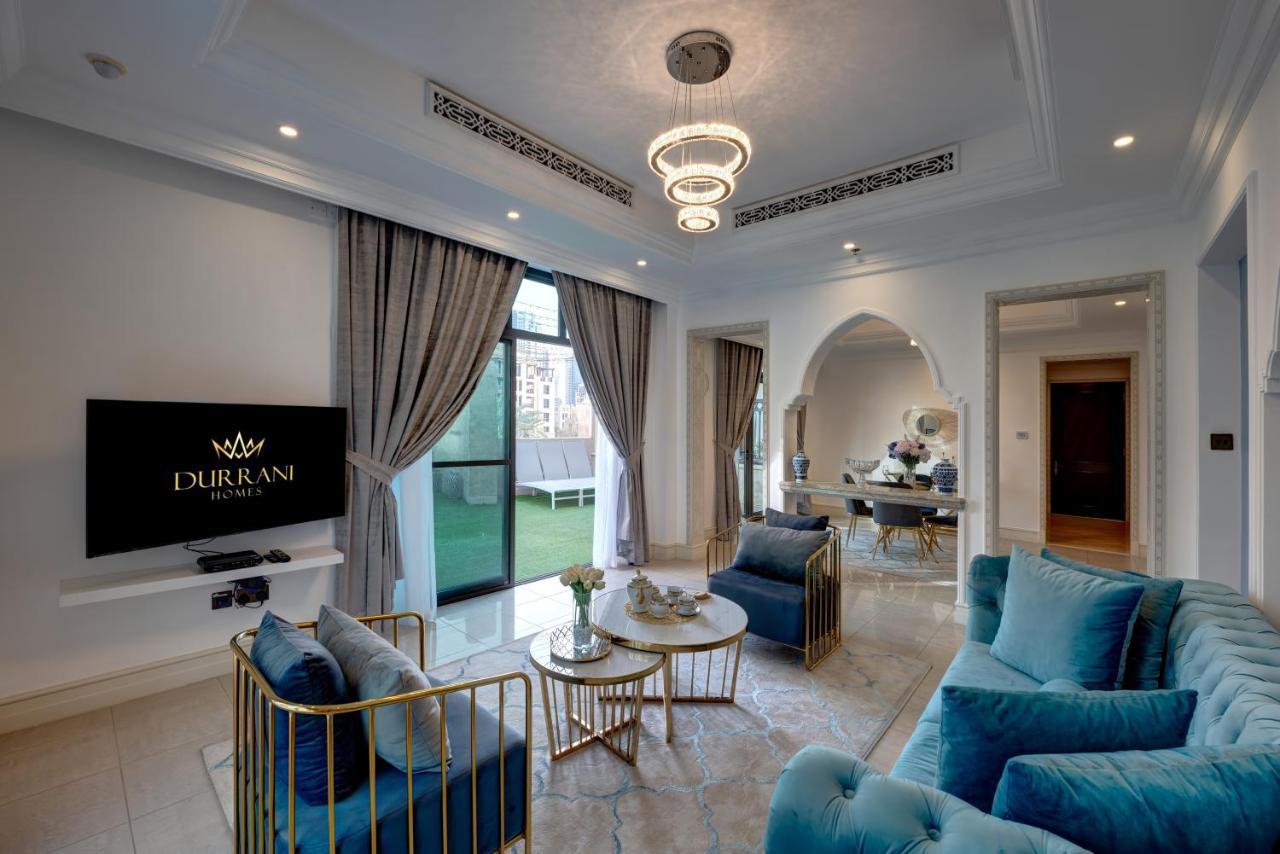 Durrani Homes - Unique Garden Apt At Souk Al Bahar Besides Dubai Mall & Burjkhalifa With Private Jaccuzi Exterior foto